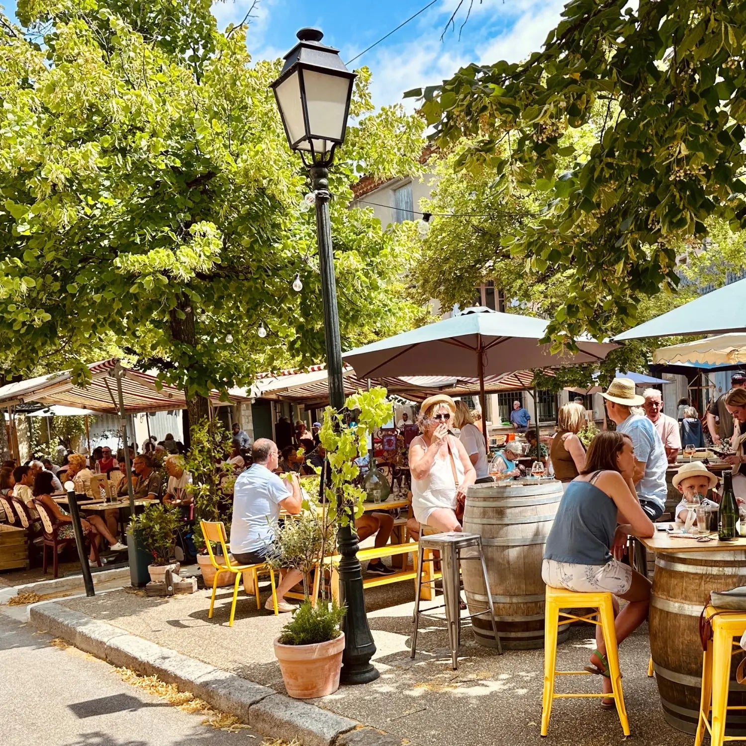 Place du marché in Sault