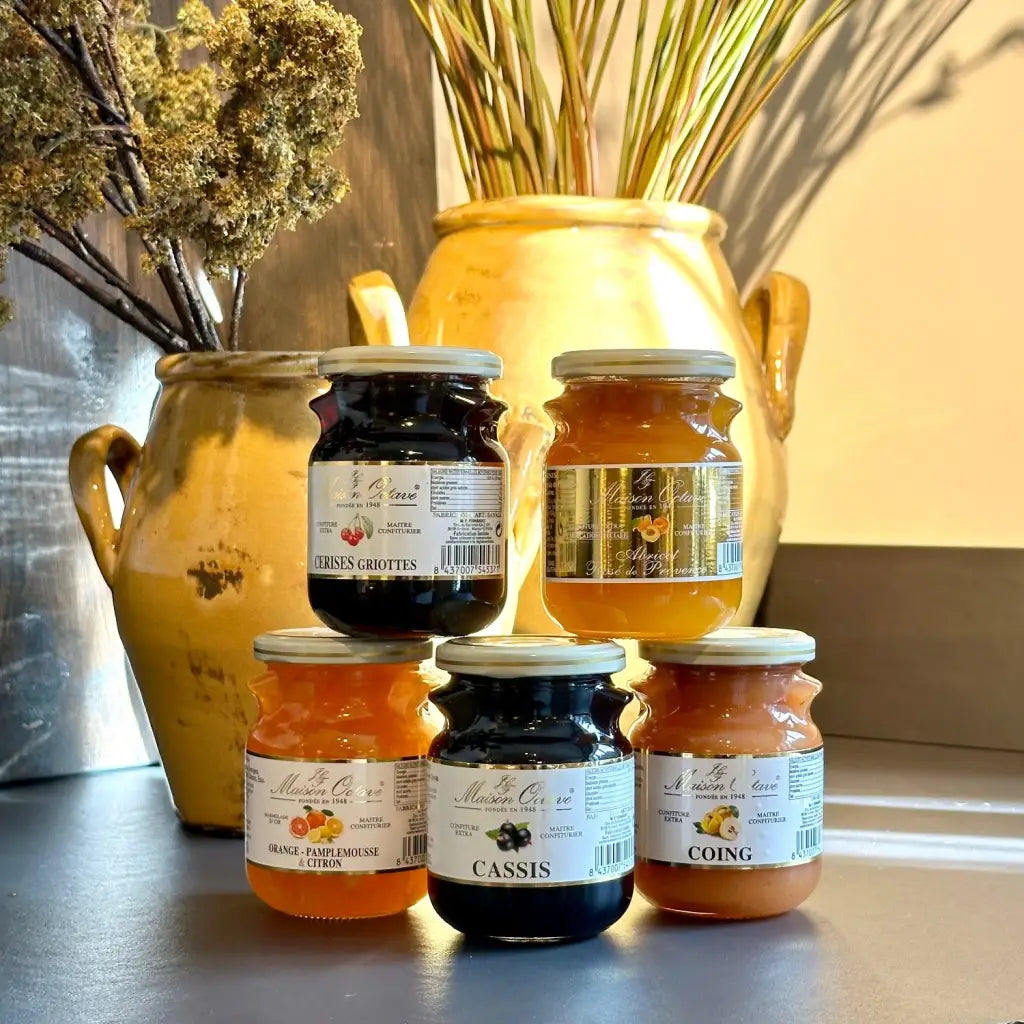 Choice of 5 different jams from Provence