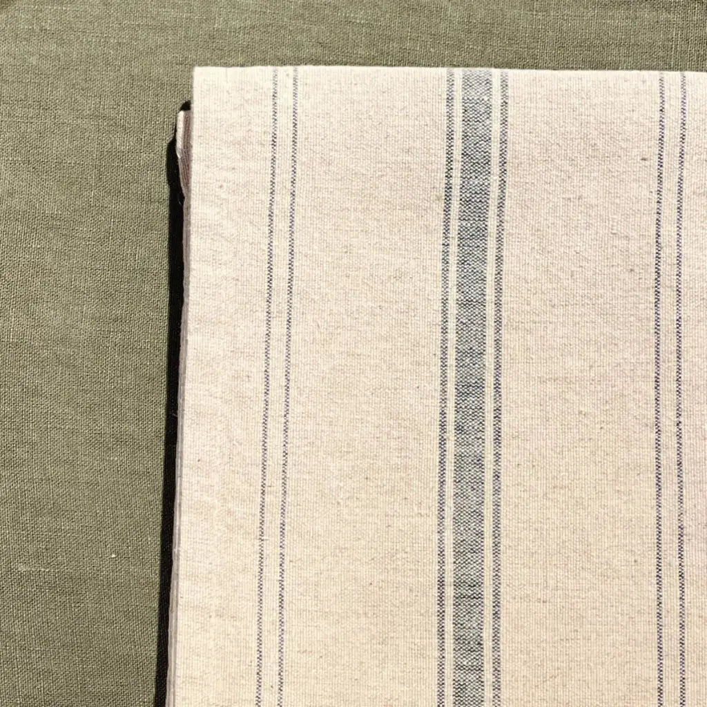 Close up on French tea towel