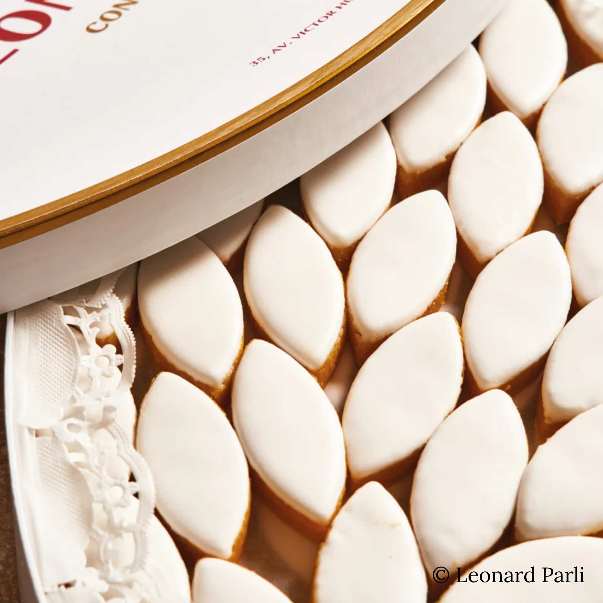 Box of calissons from Aix-en-Provence