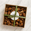 Box of roasted almond pralines made in France