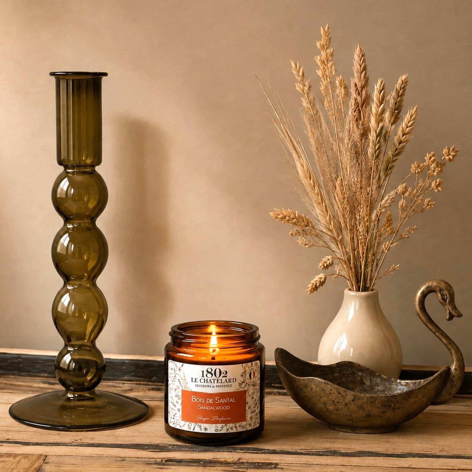 Sandalwood candle from Provence