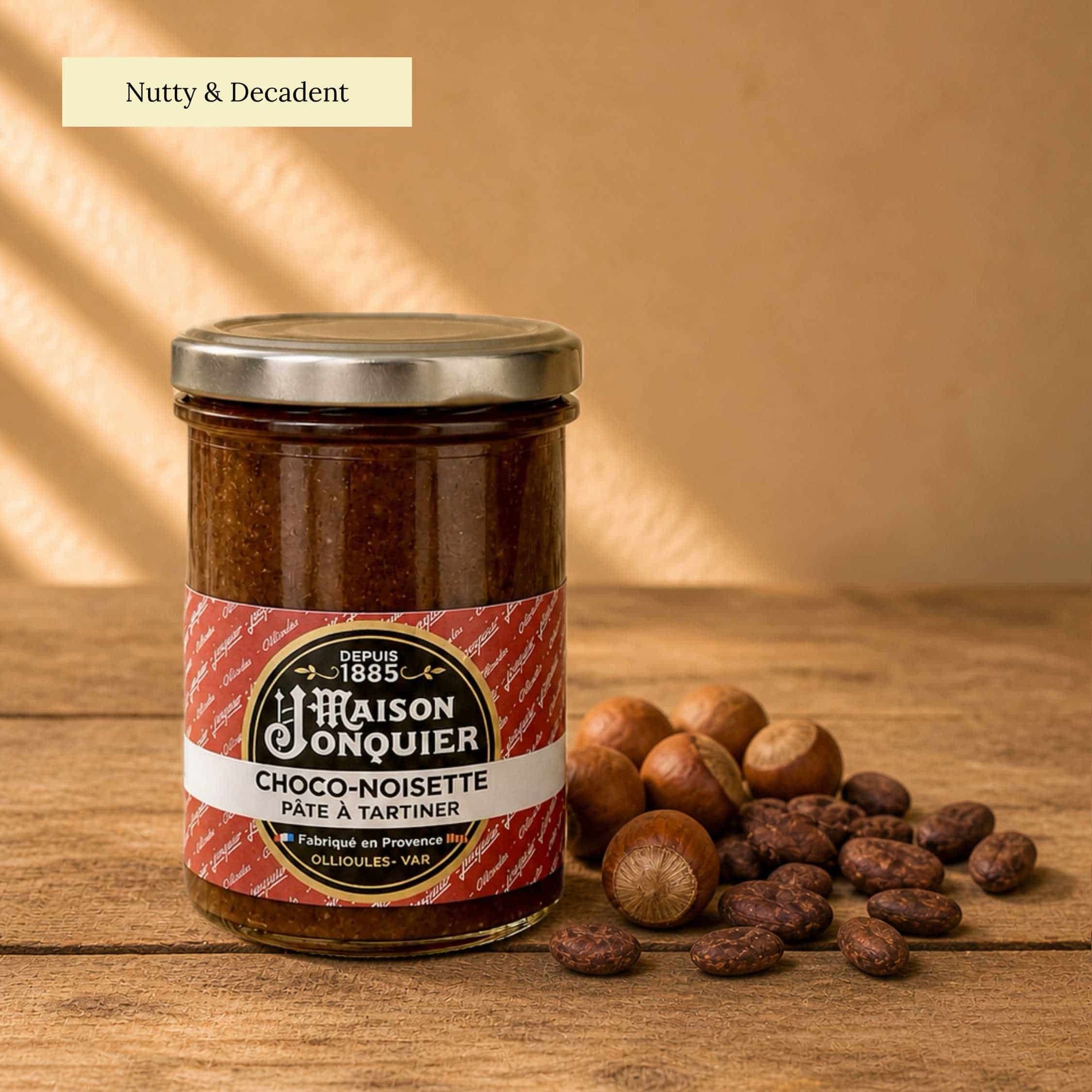 chocolate and hazelnut spread made in france no palm oil