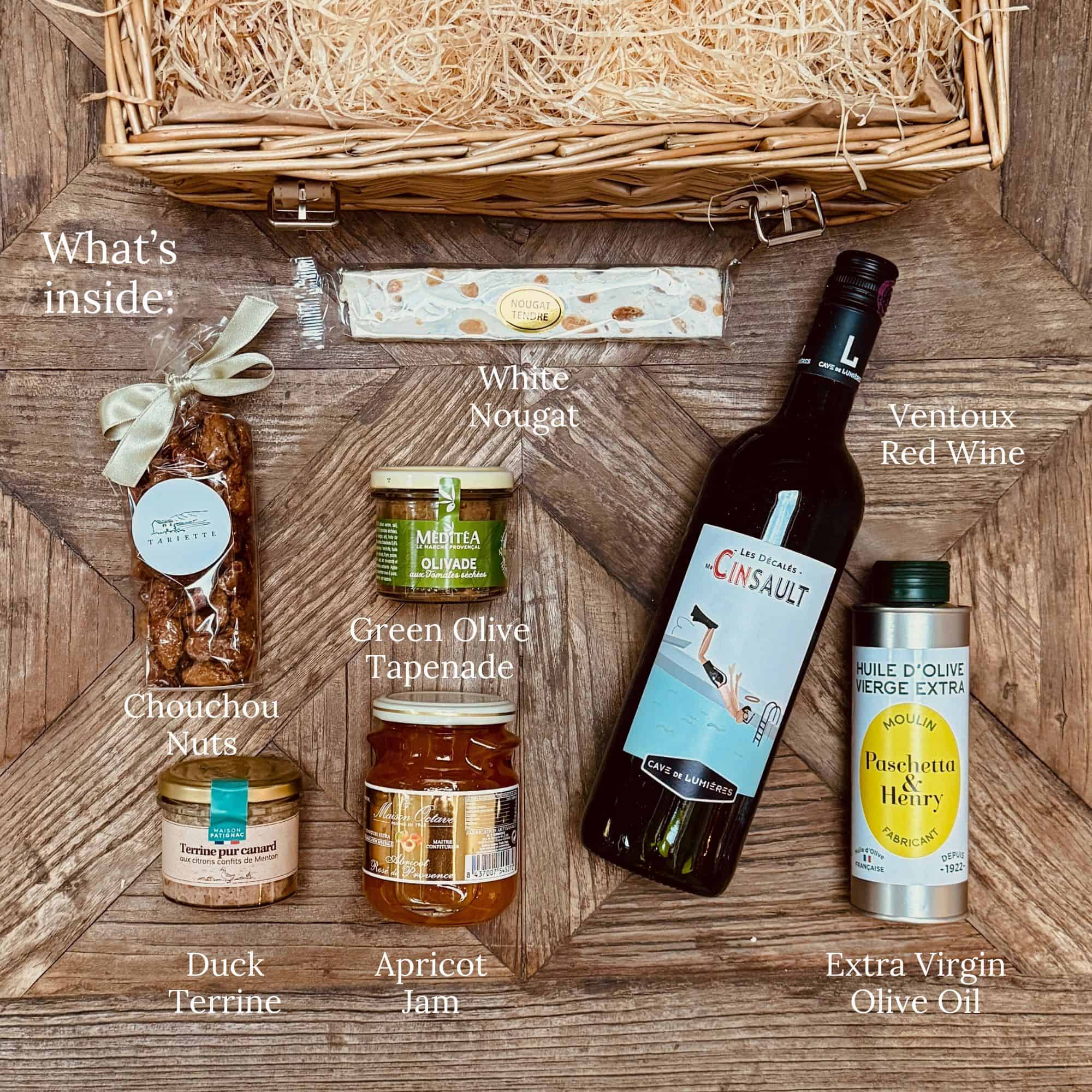 What's inside Colette hamper, delicacies from Provence