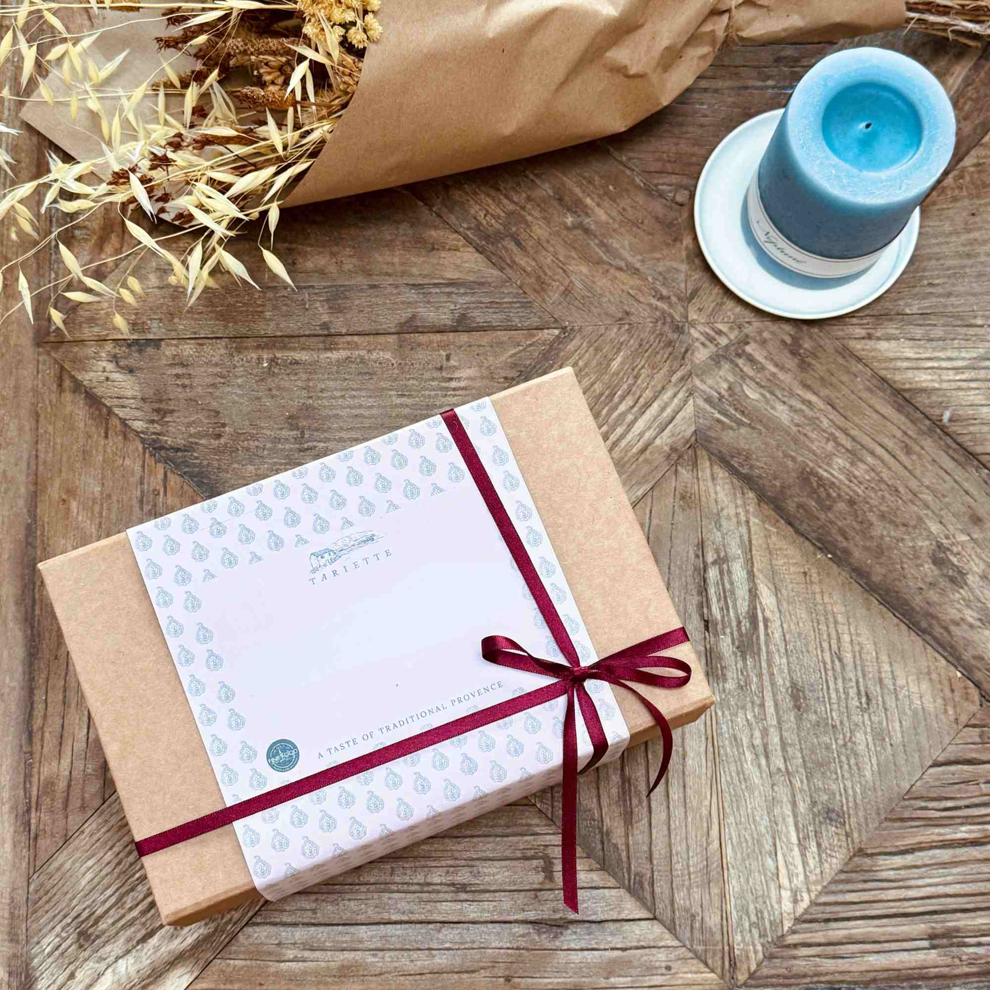 Gift box for les Essentiels du bain gift box