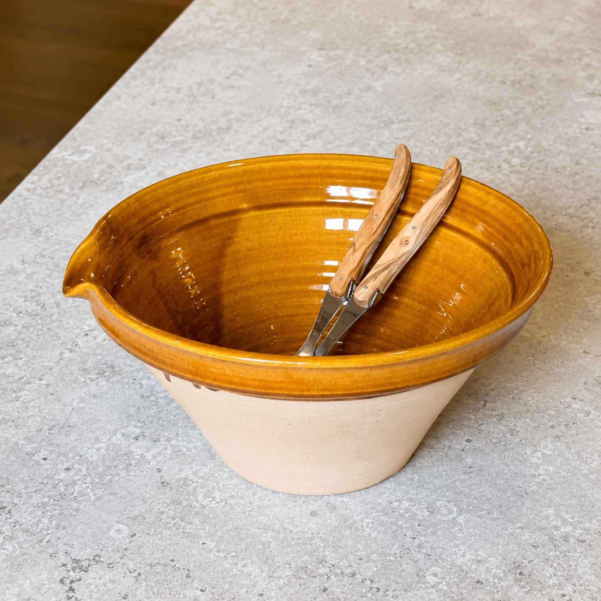 Small tian salad bowl from Provence