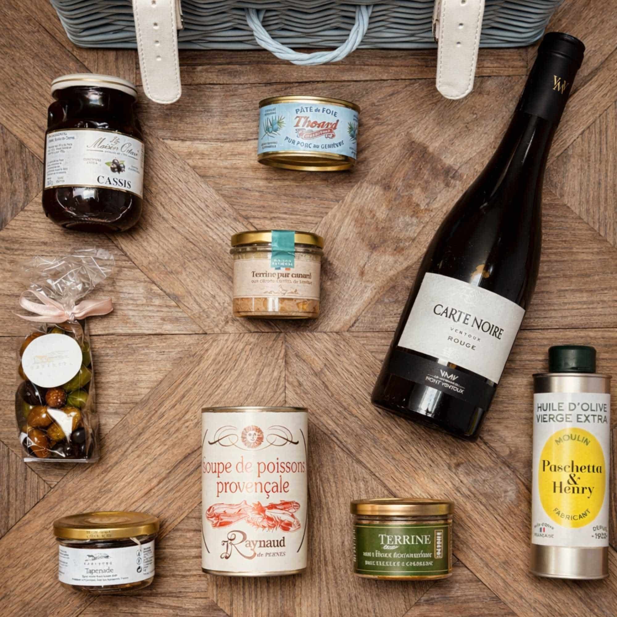 All the products inside Hamper Gaspard