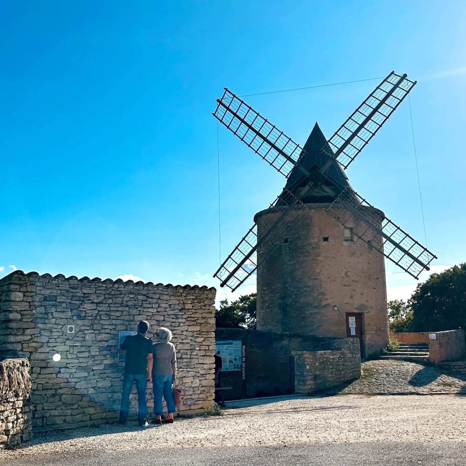 Le moulin in Goult
