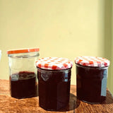 jars of blackberry jams