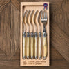 Set of 6 Laguiole forks made in France