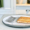 Laguiole forks, luxury set made in France with olive wood handle