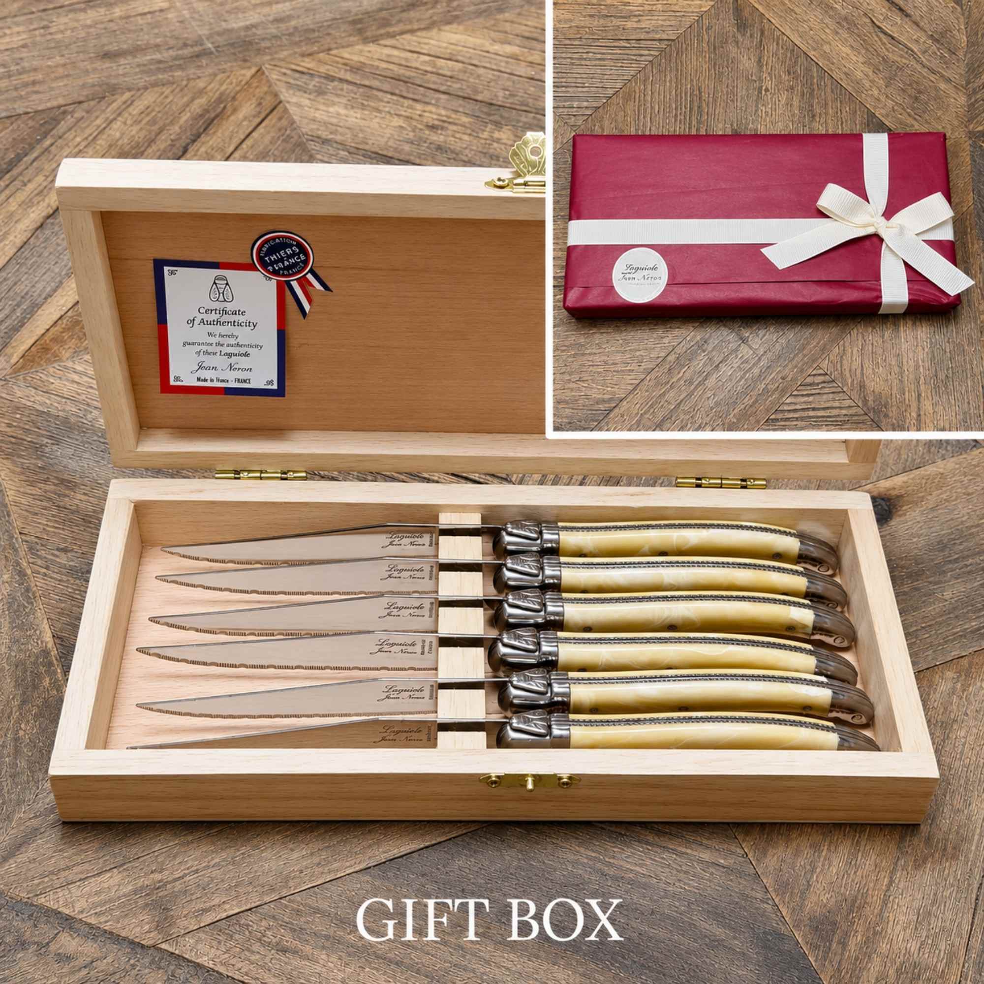 Laguiole Knives, ABS Handle, Set of 6 | Tariette – Tarietteuk