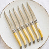 Laguiole steak knives made in france, dishwasher safe