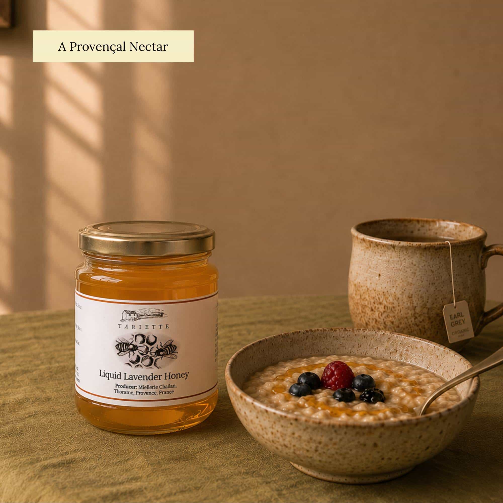 Lavender honey made in Provence
