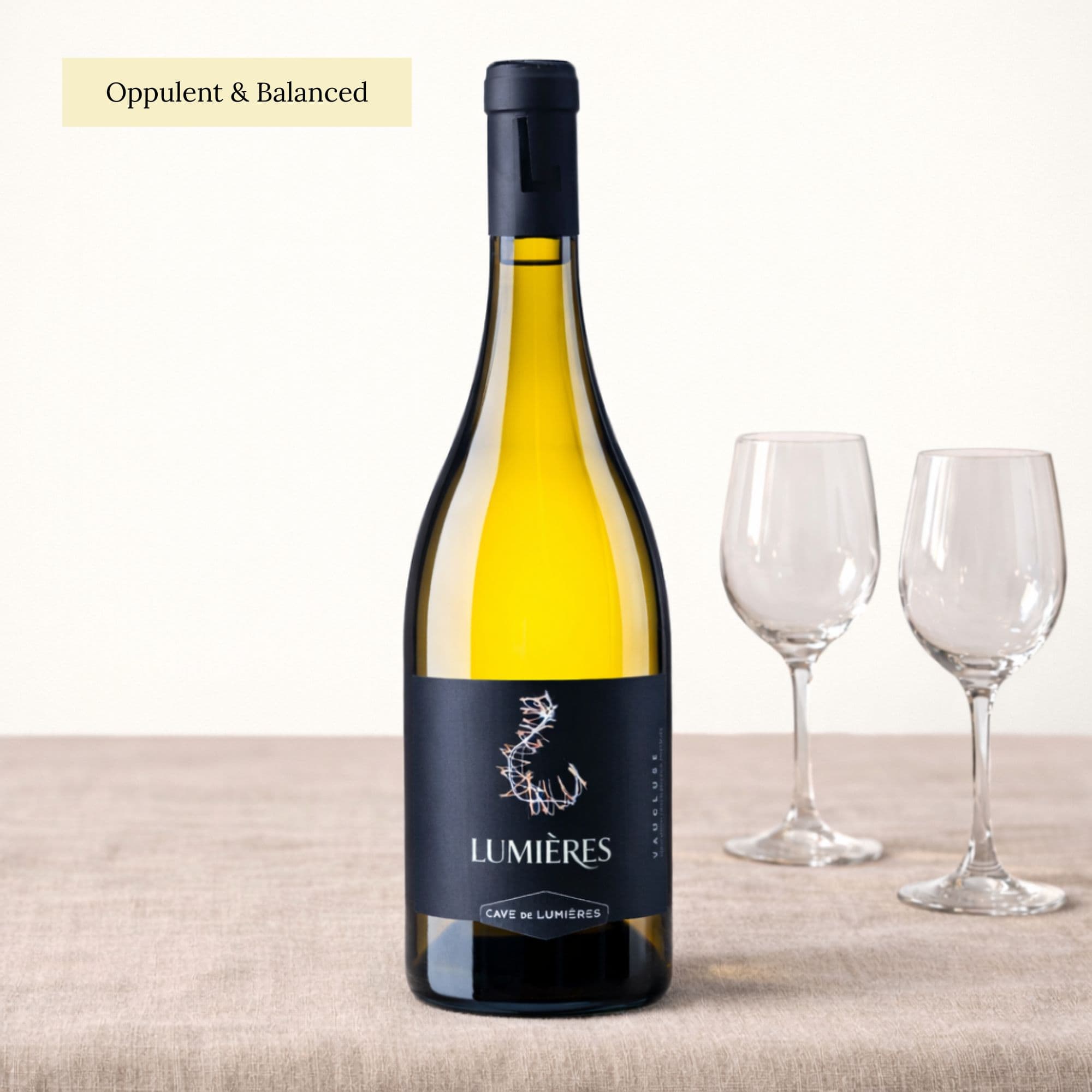 Lumieres Ventoux white wine