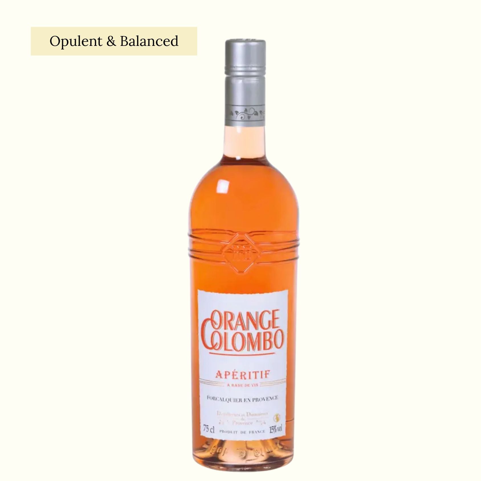 Orange colombo aperitif