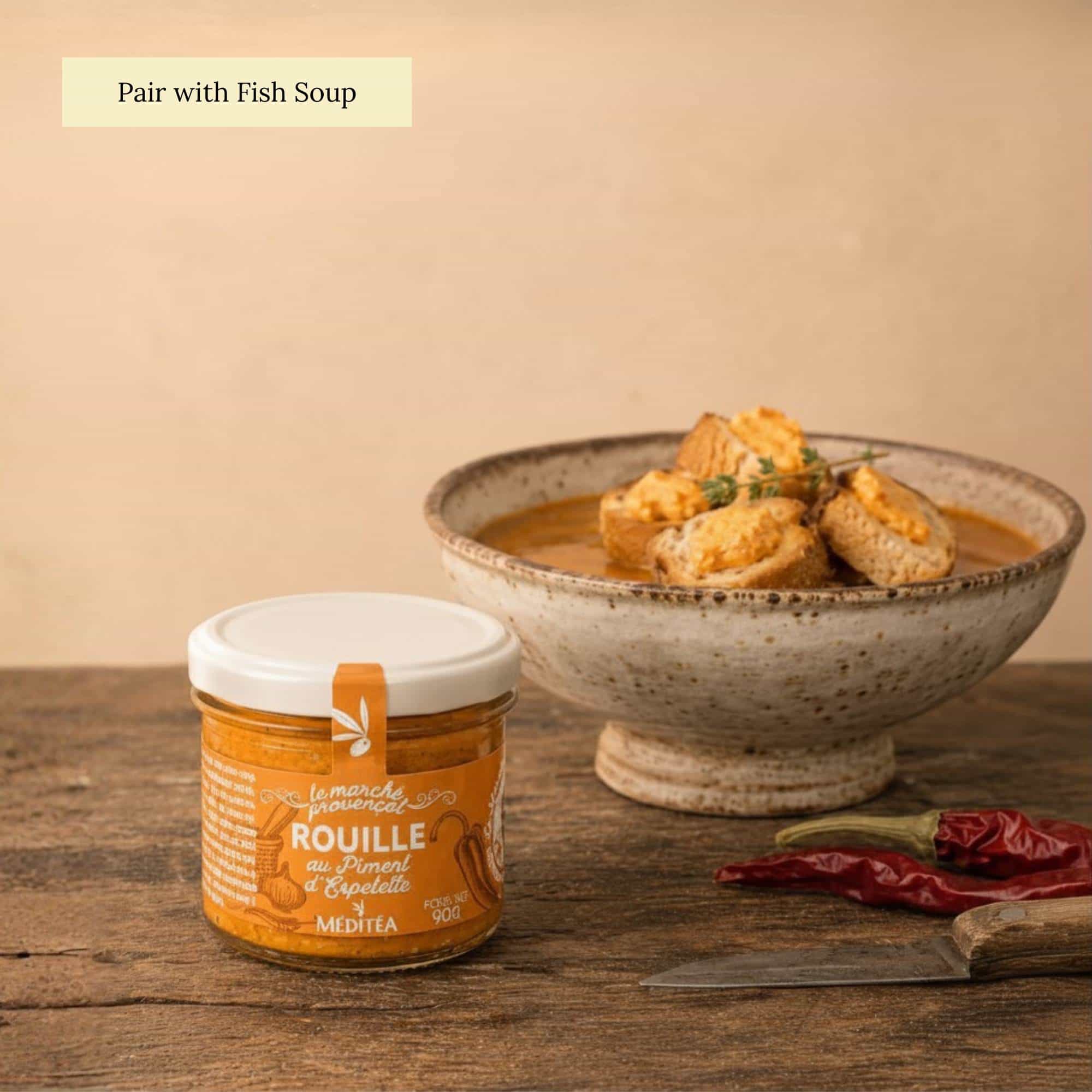 Rouille sauce for your fish soup