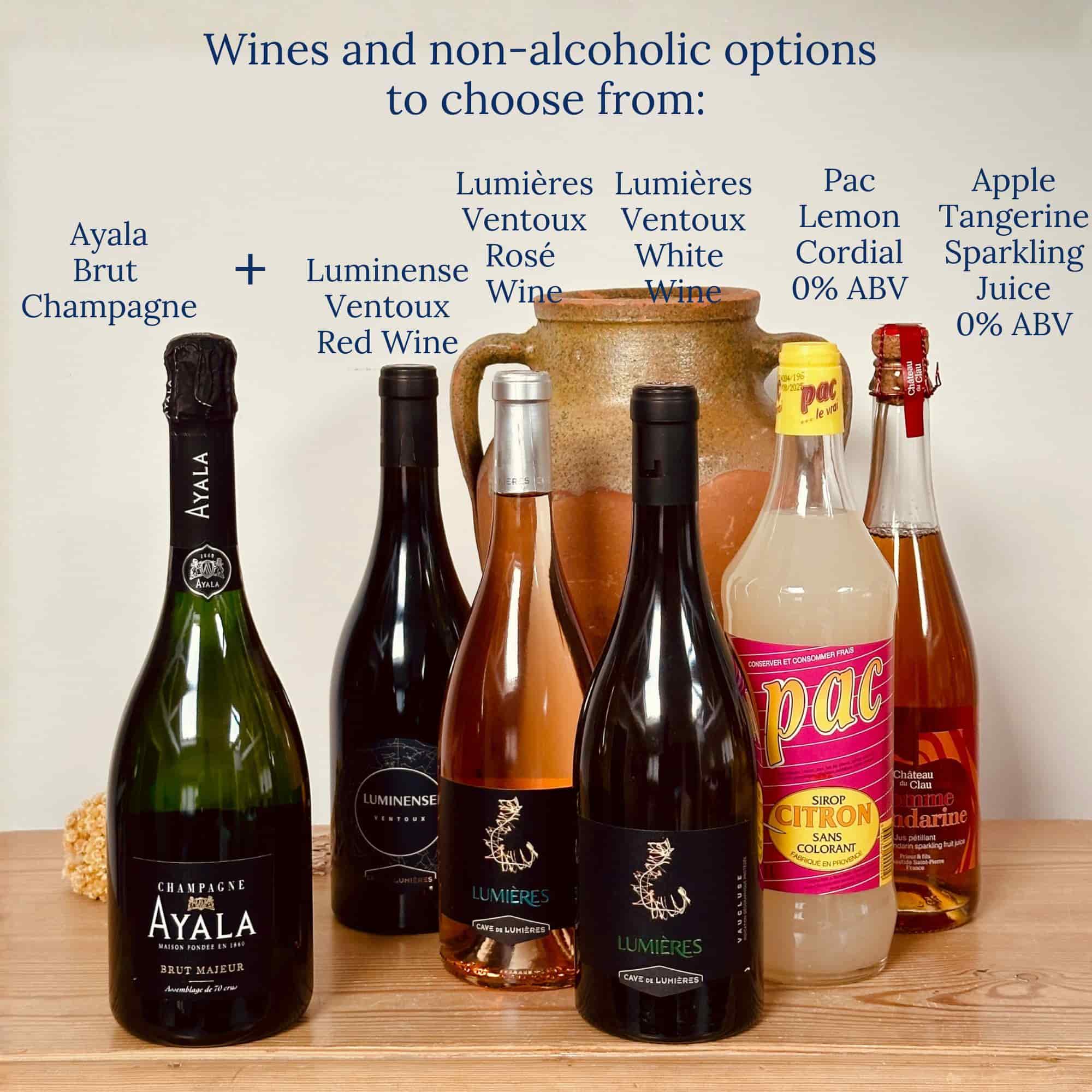 Wine selection hamper saturnin by Tariette