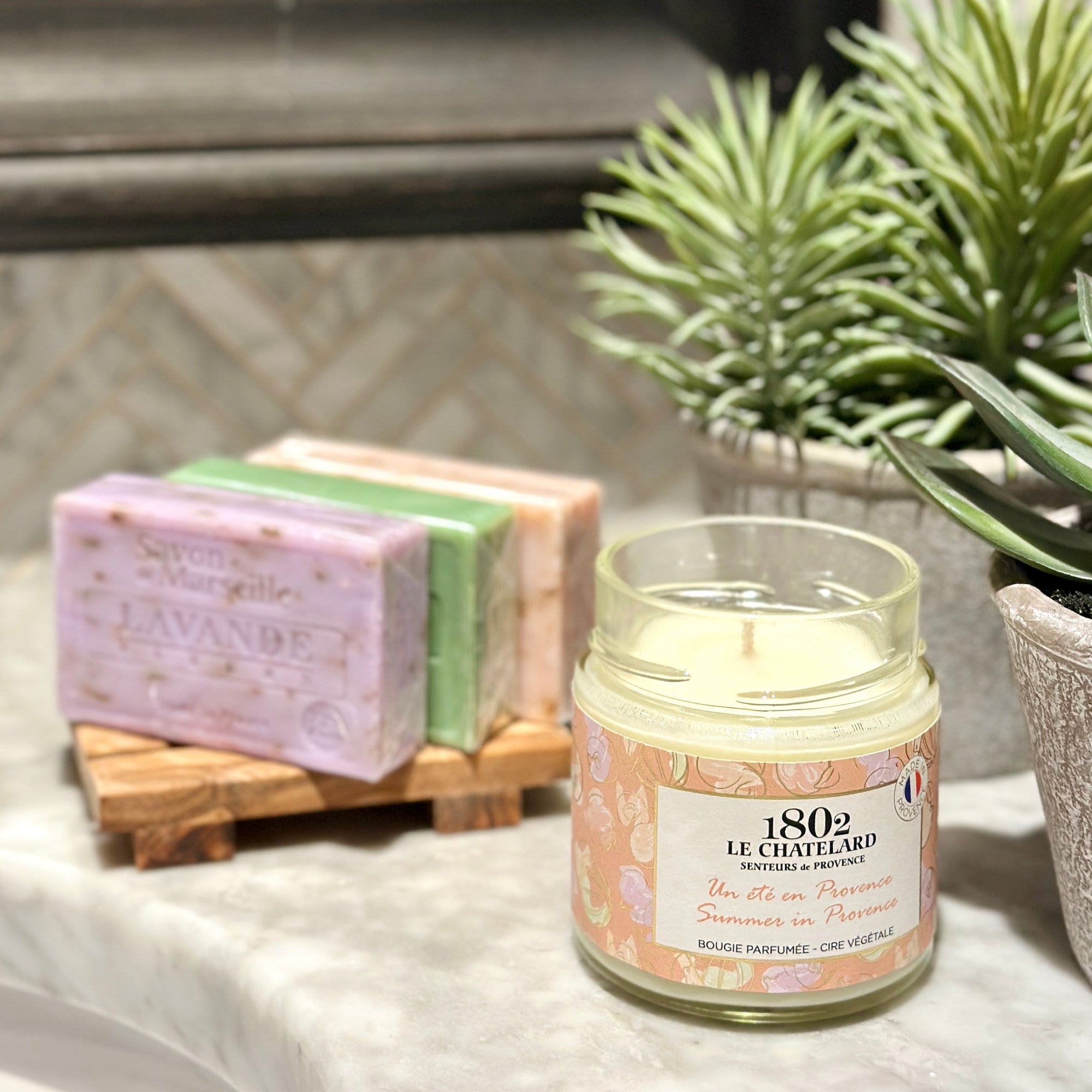 Scented candle from Provence