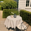 Small round tablecloth wipe-clean