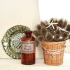 Antique French Pharmacy Jar - Amber Glass