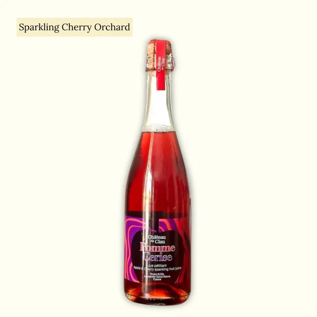 Delicate non-alcoholic fruit juice made with apples and cherries in the Tarn-et-Garonne.