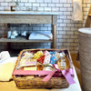 Les Bains box is filled with artisans soaps from Provence