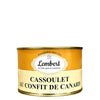 Traditional French Cassoulet prepared with duck, Toulouse sausages and beans.