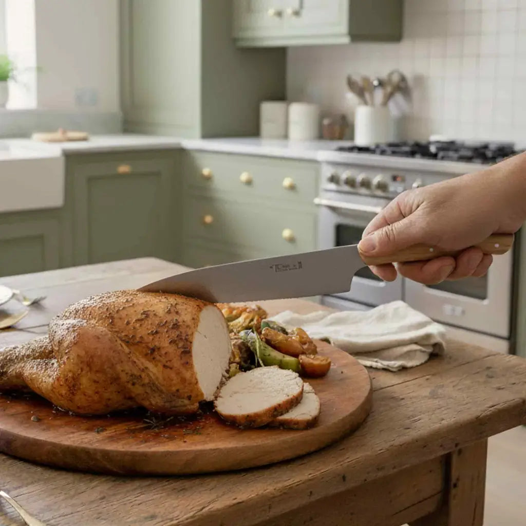 Using the Cavring knife made by Claude Dozorme