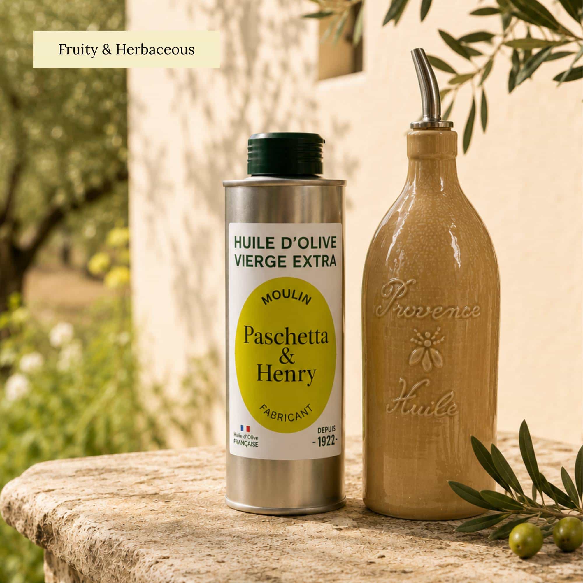Extra virgin olive oil made in Haute-provence