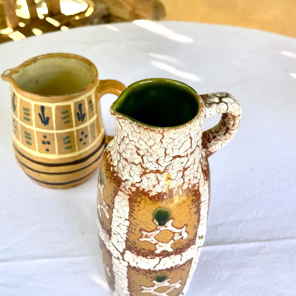 Fat lava ceramic water jug