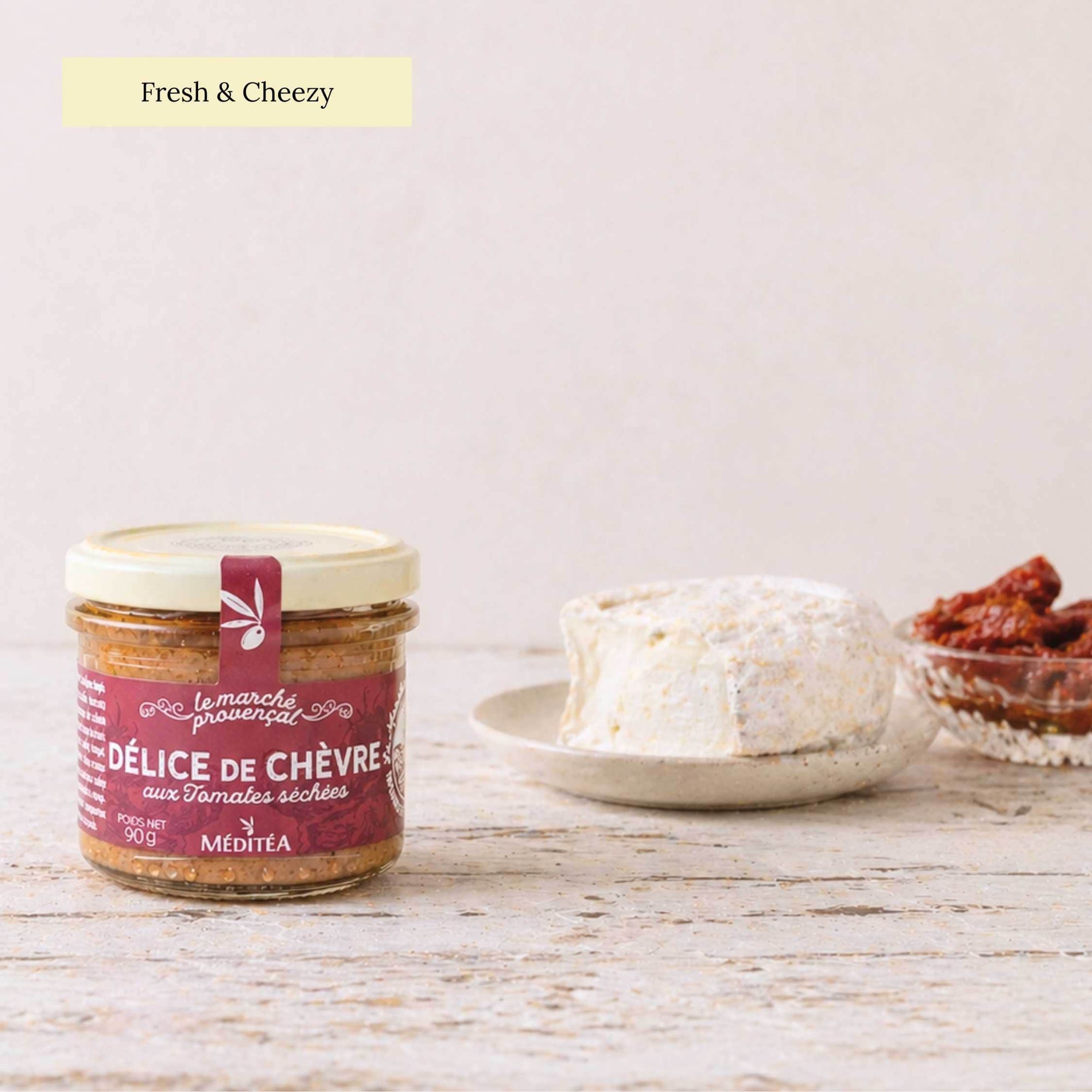 goat's cheese and tomato spread