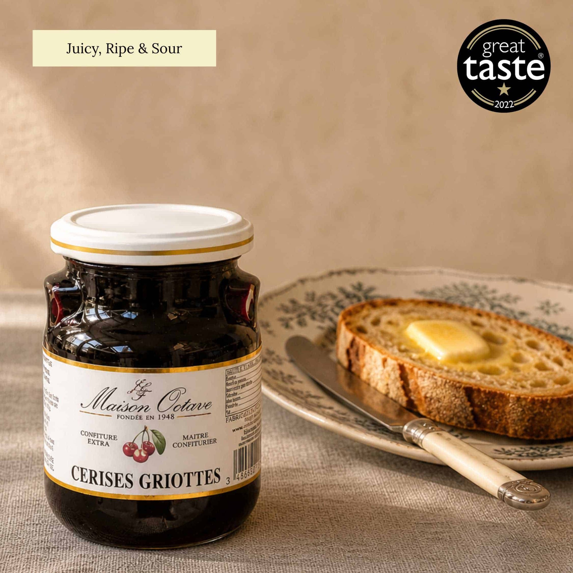 griotte cherry jam from Provence
