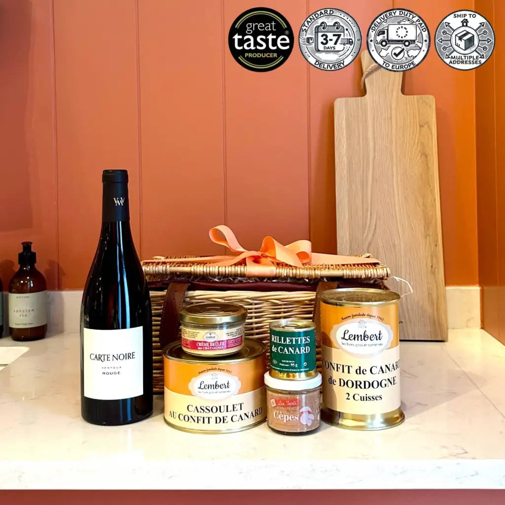 French food from the Dordogne, corporate gift hamper from France