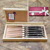 Gift Box for Laguiole cutlery, knives black marble