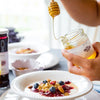 Drizzle of lavender honey from Provence on granola