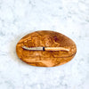 Olive wood cheese board from France
