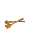 Olive wood salad servers from Provence