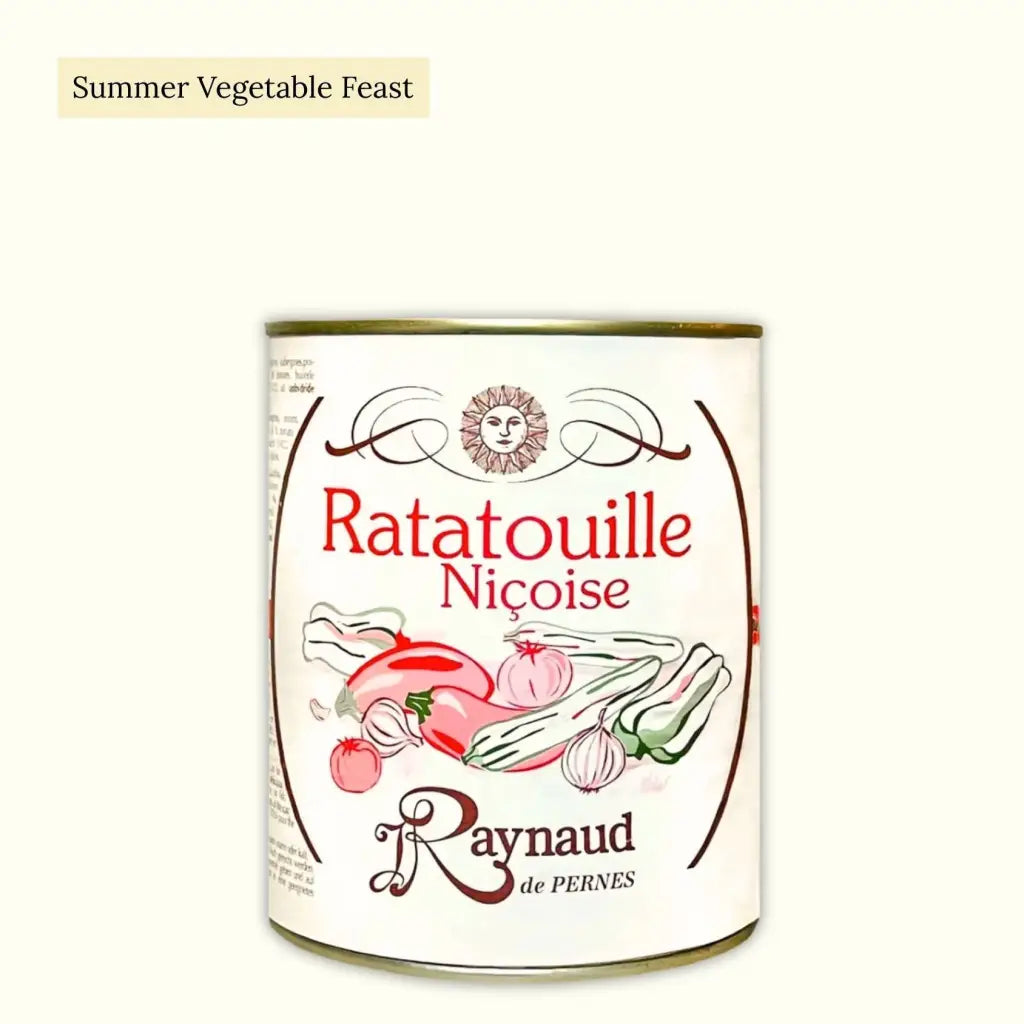 This is the perfect Provençal summer stew that will bring sunshine to your plate all year long! Filled with sun-soaked Provençal vegetables, this ratatouille tin is a must have in your larder that will sort out any winter blues. The vegetables taste deliciously fresh, and it’s great hot or cold, on its own or with meat, poultry, and fish. Easy to reheat as well – just&nbsp;pop it on a low heat for 5min in a saucepan.