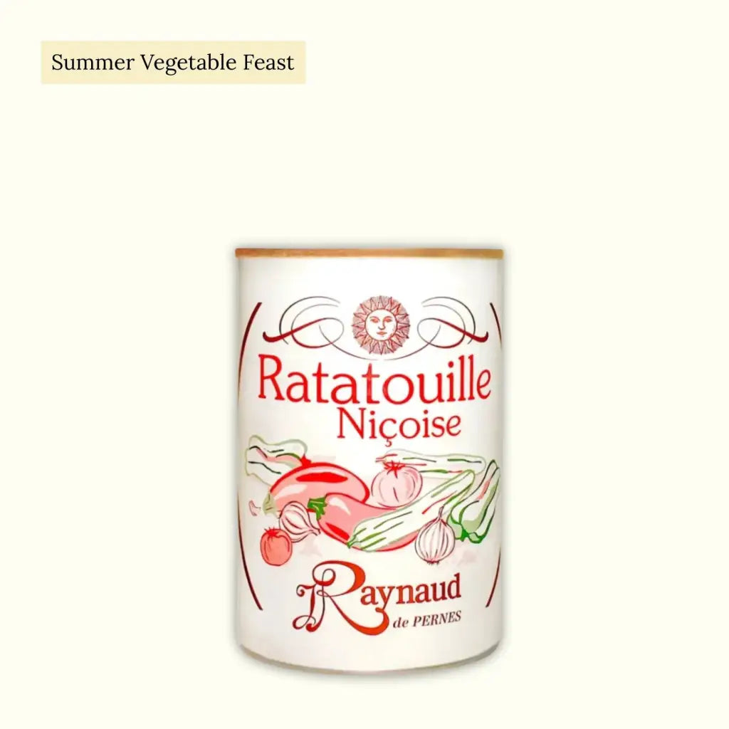 Delicious ratatouille with a traditional recipe of tomatoes, aubergines, courgettes and onions.