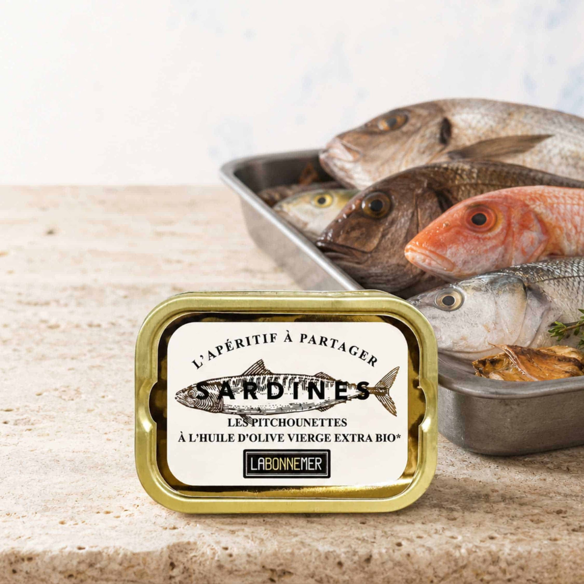 tinned sardines from South of France