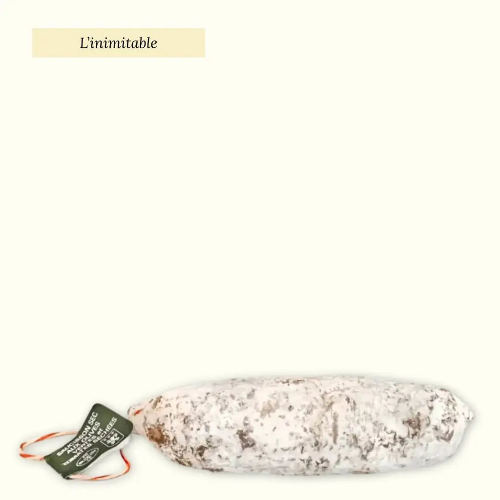Dry cured sausage made of pork and wild boar.