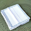 These petite placemats are in excellent condition and may never have been used. Two sets of 6 are available, perfect if you’d like a complete set of 12 for larger gatherings.