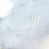 French damask cotton napkins, woven with delicate pattern and finished with eyelet embroidery.
