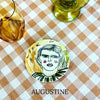 Small plate with painted ladies faces by Elisabeth V. –