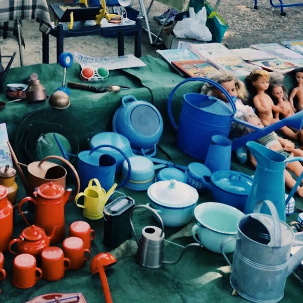 Vide-grenier Lumieres, Provence