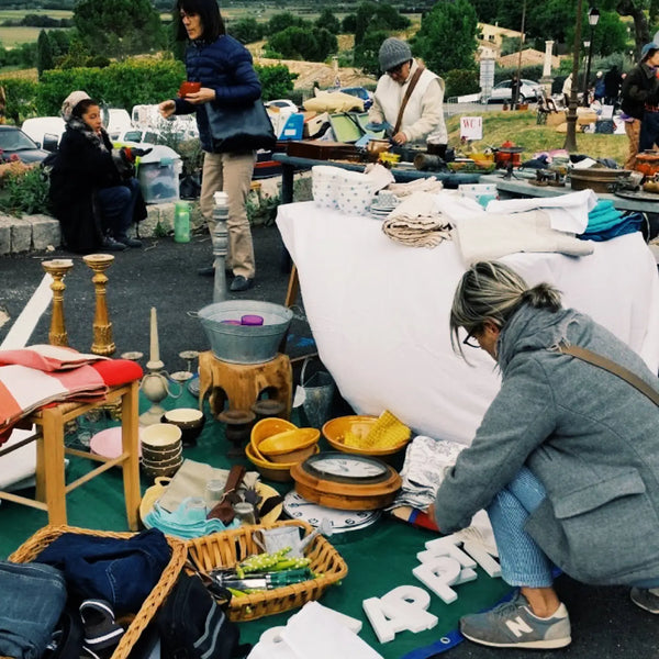 Vide-grenier Revest du Bion, Provence