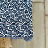 Antibes bleu pattern, waxed tablecloth made in France