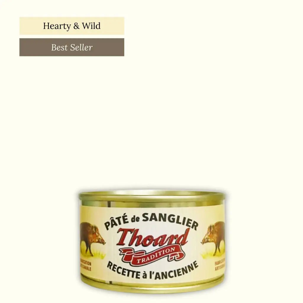 Wild boar pâté de campagne.
